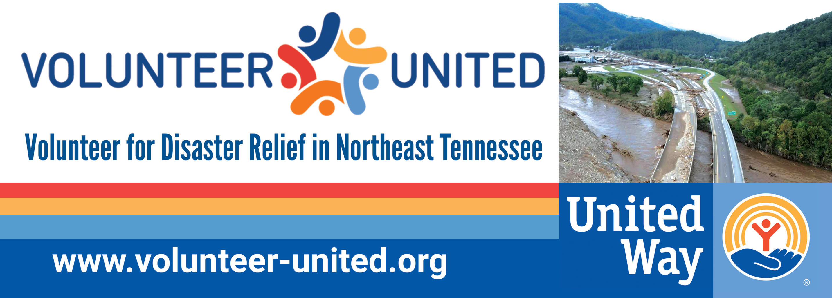 Hurricane Helene Relief United Way Billboard
